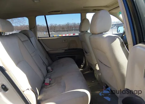 2004 Toyota Highlander V6 из США, поврежденный, VIN JTEEP21AX40047364